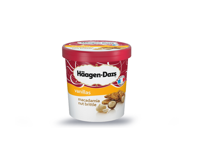 MACADAMIA NUT BRITTLE Haagen-Dazs 100ML