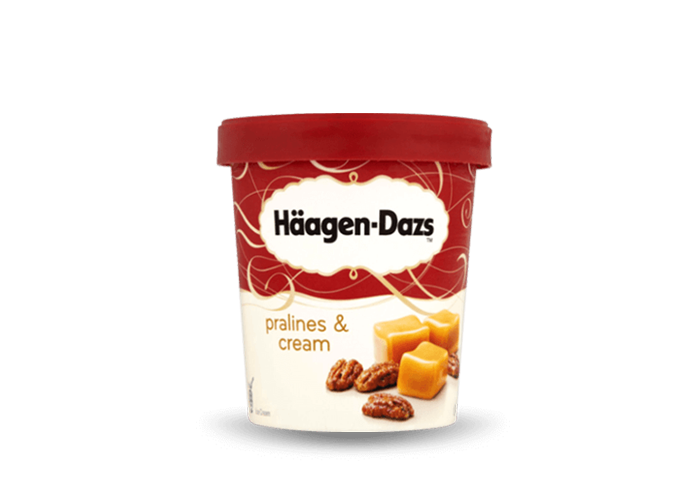 PRALINES ET CARAMEL Haagen-Dazs 500ML